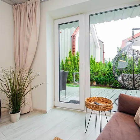 Zalia Kopa Kotedzas Su Kiemeliu 200 M Iki Juros Apartment Palanga