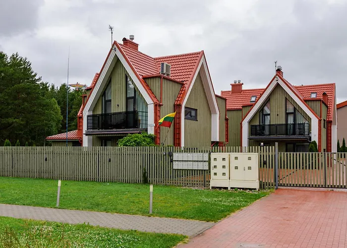 Apartmán Zalia Kopa Apartamentai Salia Juros *